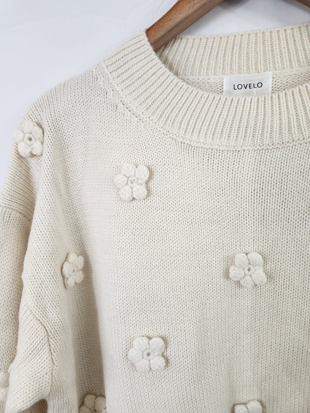 Lovelo 3D Floral Sweater - Picture 2 of 6
